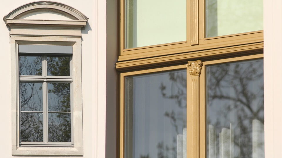 Schusssicheres Fenster Denkmal